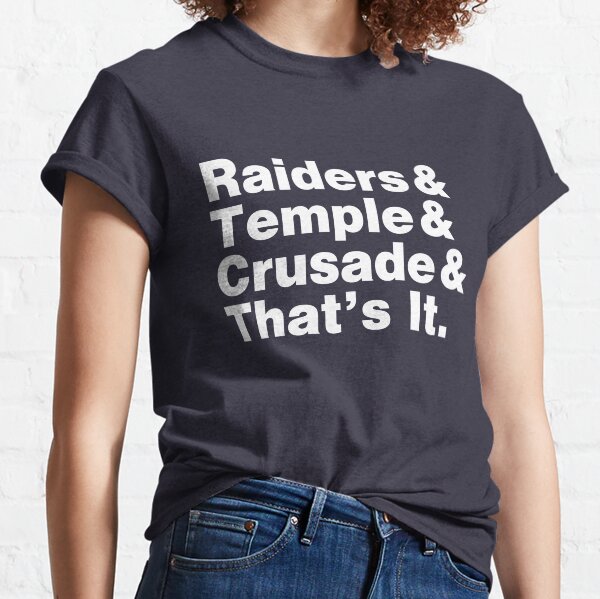 Helvetica Indiana Jones Classic T-Shirt