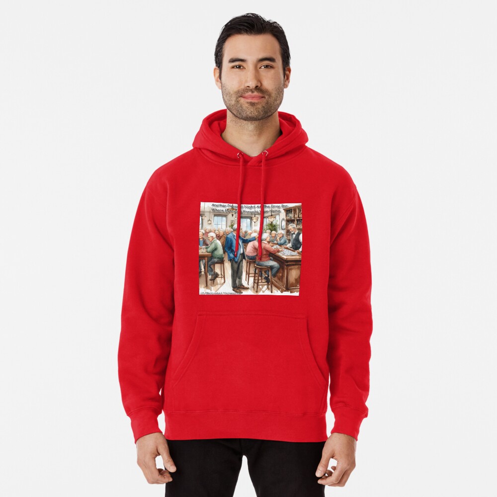 Item preview, Pullover Hoodie designed and sold by ltcartoons.