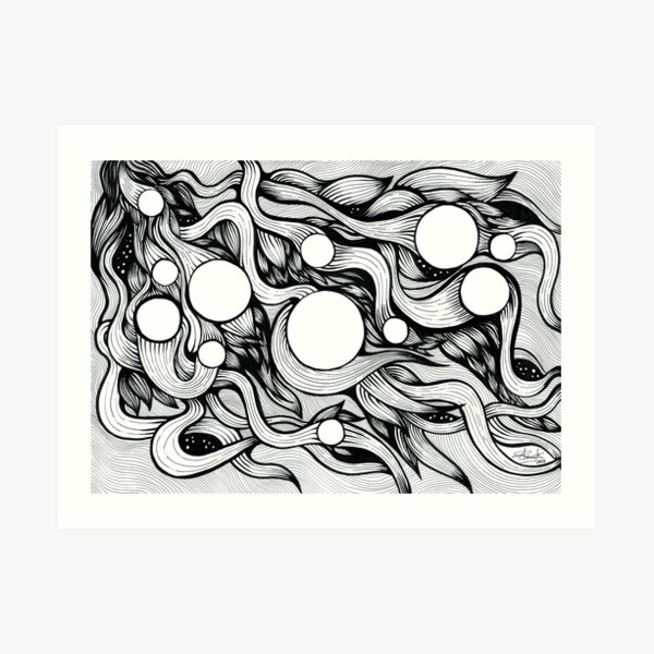 Lacunae II Art Print