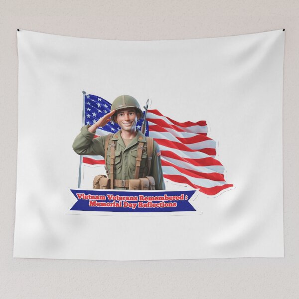 Item preview, Vietnam Veterans Remembered: Memorial Day Reflections designed and sold by myfigaidea.