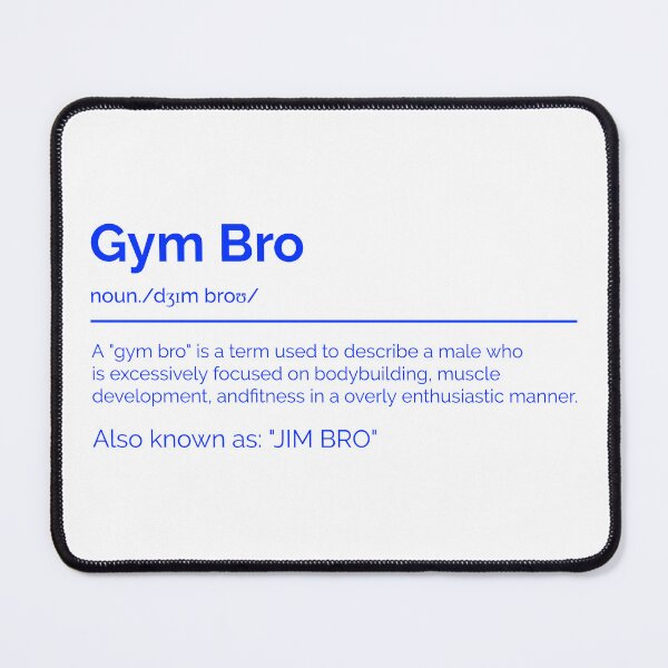 Item preview, Gym Bro designed and sold by ConsiTee.