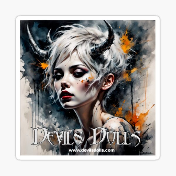 Item preview, Devils Dolls - Painting babe design - 038 designed and sold by bravomodels.