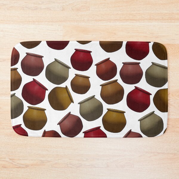 Item preview, pottery clay pots artist love and play with clay pattern and stickers designed and sold by DesignYourWaystore.