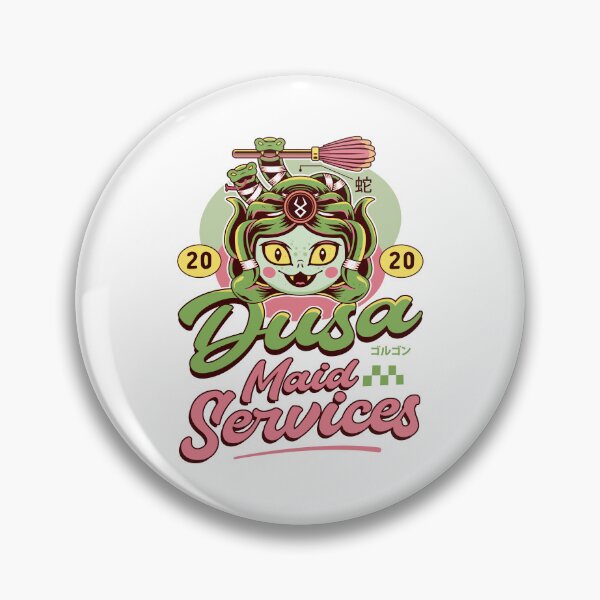 Item preview, Dusa Maid Emblem designed and sold by Lagelantee.
