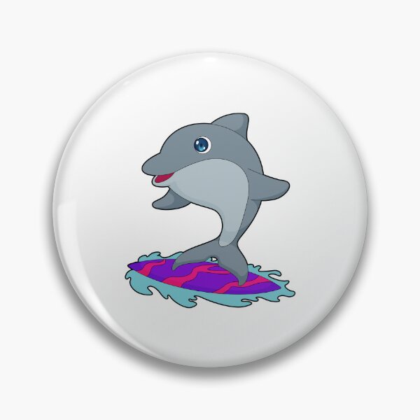 Item preview, Dolphin Surfer Surfboard designed and sold by Snabdesign84.