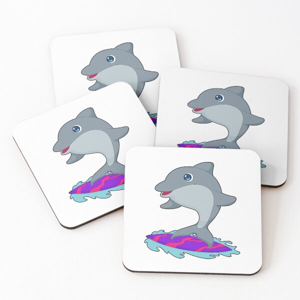 Item preview, Dolphin Surfer Surfboard designed and sold by Snabdesign84.