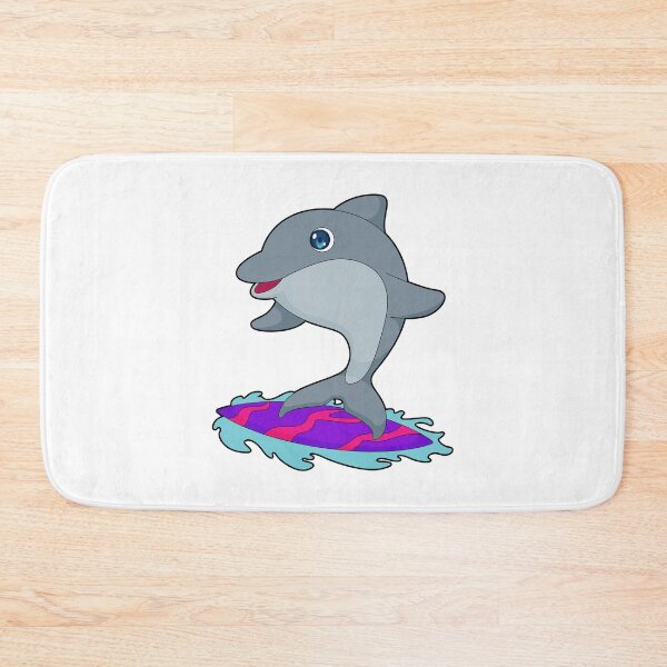 Item preview, Dolphin Surfer Surfboard designed and sold by Snabdesign84.
