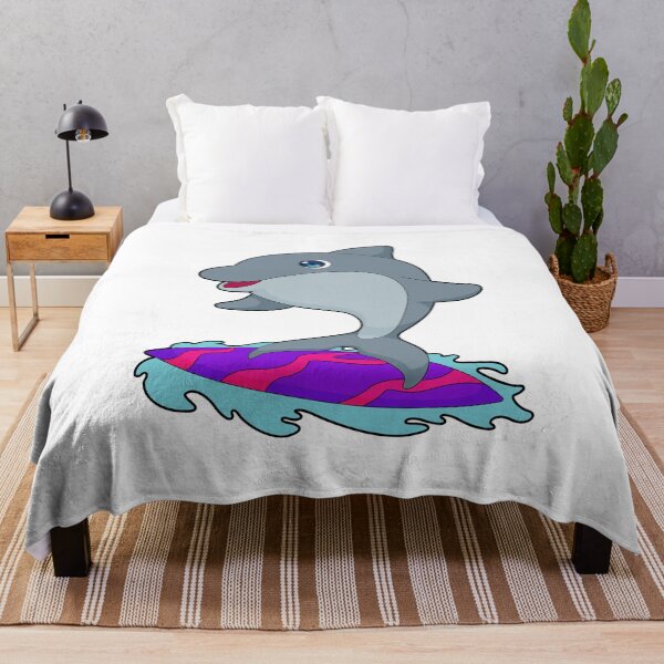 Item preview, Dolphin Surfer Surfboard designed and sold by Snabdesign84.