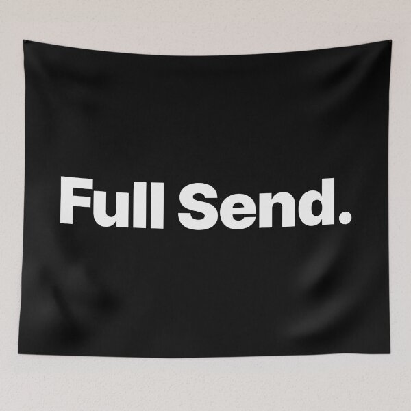 Item preview, Full Send (White Text) designed and sold by STUDIO-72.