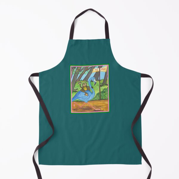 Item preview, A Frog Riding A Blue Flamingo designed and sold by 86OLDNoRTH.