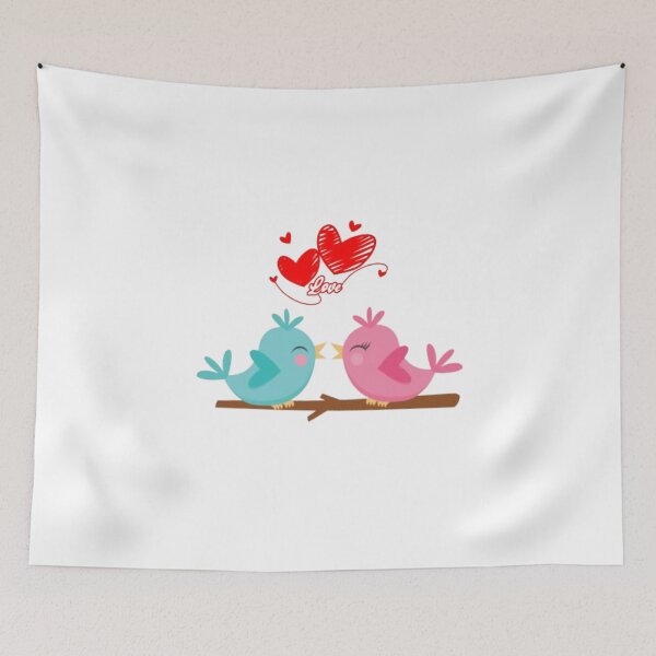 Item preview, Love birds  designed and sold by Chiknook.