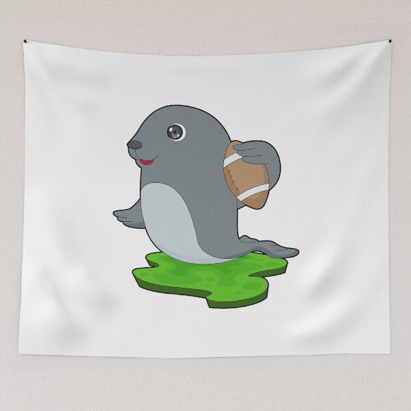 Item preview, Seal American Football Sports designed and sold by Snabdesign84.