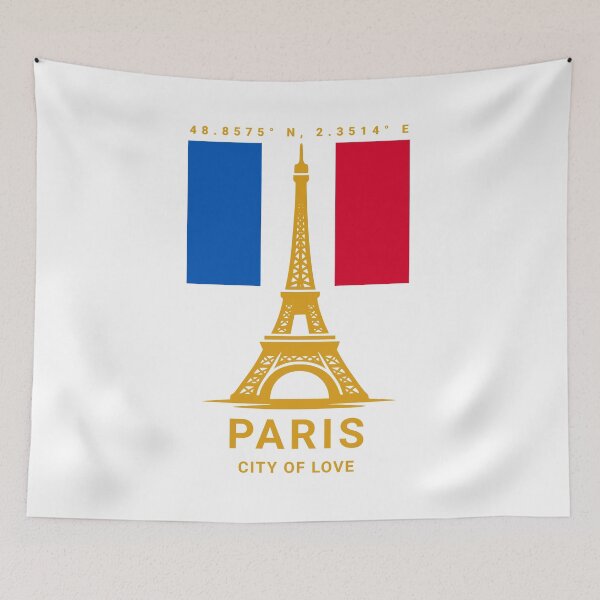 Item preview, Paris: City of Love & Eiffel Tower designed and sold by CyberWindow.