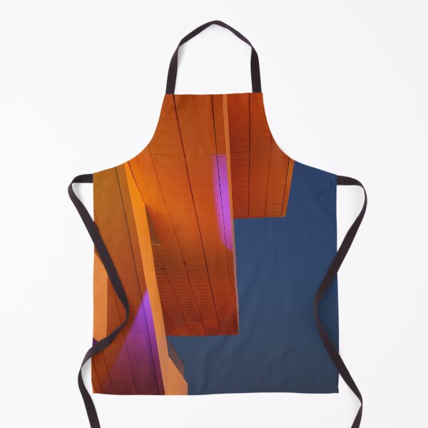 Item preview, Architecture, neon lights,pattern, blue, orange, pink, urban designed and sold by Myartspace.