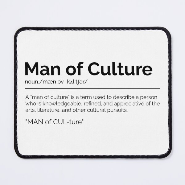 Item preview, Man of Culture designed and sold by ConsiTee.