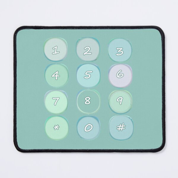 Item preview, Press the Pastel Phone Buttons Dial a Phone Number designed and sold by Beachy.