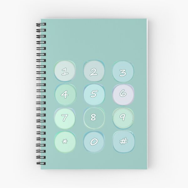 Item preview, Press the Pastel Phone Buttons Dial a Phone Number designed and sold by Beachy.