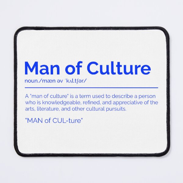 Item preview, Man of Culture designed and sold by ConsiTee.