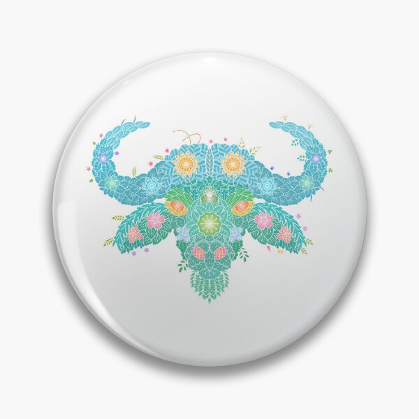 Item preview, Floral  Animal "Buffalo" WeArePrettierThanFlowers designed and sold by birthflower.