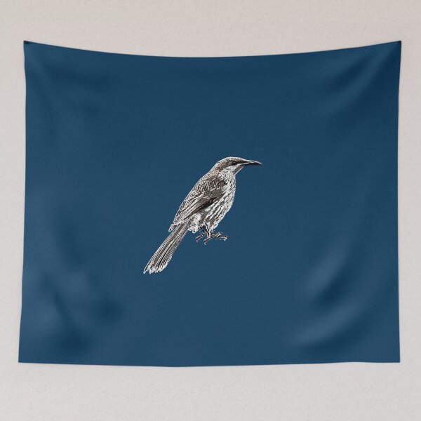 Item preview, Western Wattlebird White Alternate Design  designed and sold by designsasstultd.