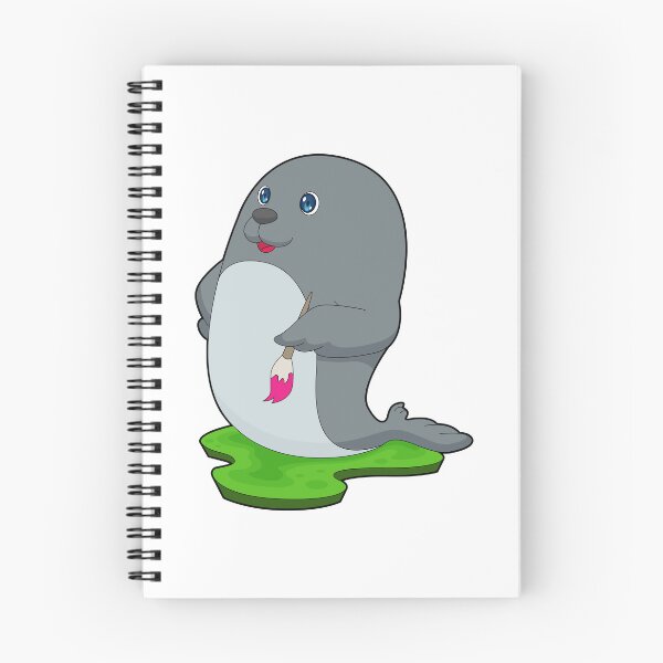 Item preview, Seal Painter Paintbrush Painting designed and sold by Snabdesign84.