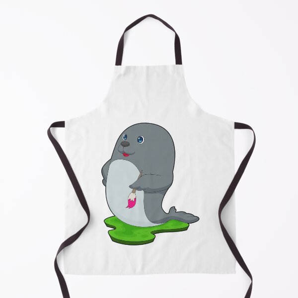 Item preview, Seal Painter Paintbrush Painting designed and sold by Snabdesign84.