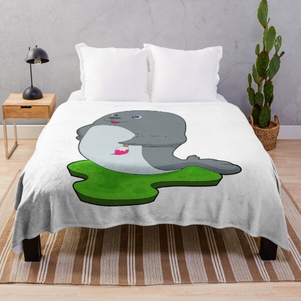Item preview, Seal Painter Paintbrush Painting designed and sold by Snabdesign84.