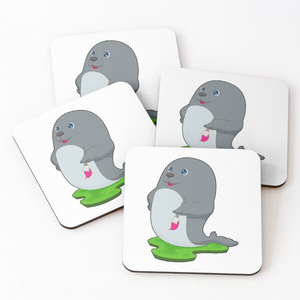 Item preview, Seal Painter Paintbrush Painting designed and sold by Snabdesign84.
