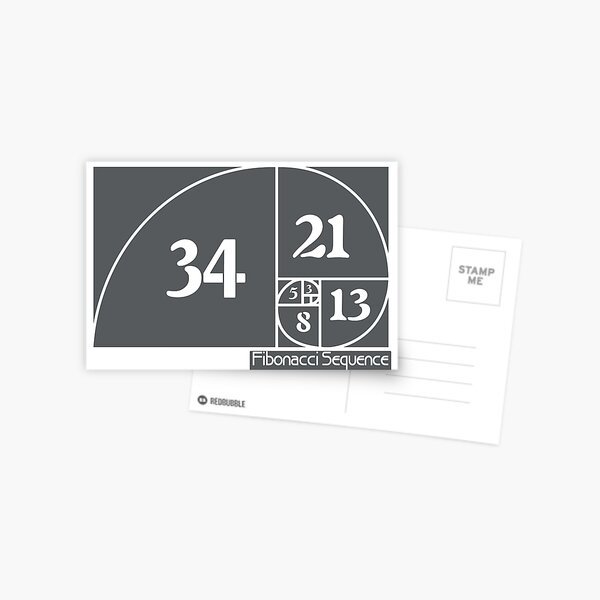 Item preview, Fibonacci sequence designed and sold by MKBL.