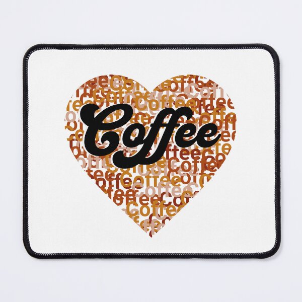 Item preview, Coffee Lover: Brown Heart. designed and sold by BlueCoastPOD.