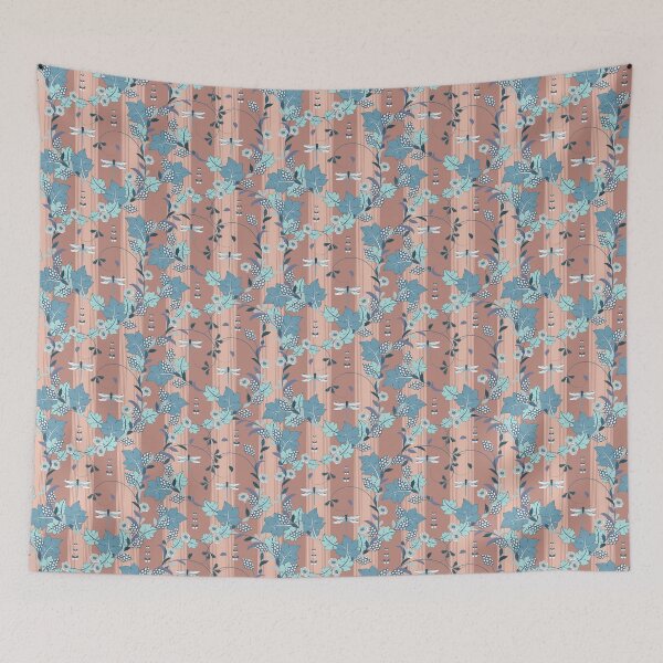 Item preview, Dragonflies in grape leaves designed and sold by Alex  Blud.