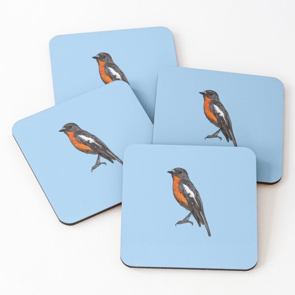 Item preview, Flame Robin Color Design designed and sold by designsasstultd.