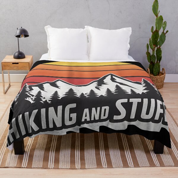 Item preview, Hiking And Stuff Funny Hiking and Camping designed and sold by Little Designs.