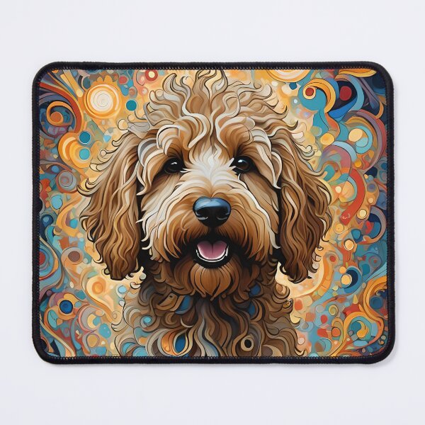 Item preview, Cute Illustration of a Labradoodle Doodle designed and sold by vanYperen.
