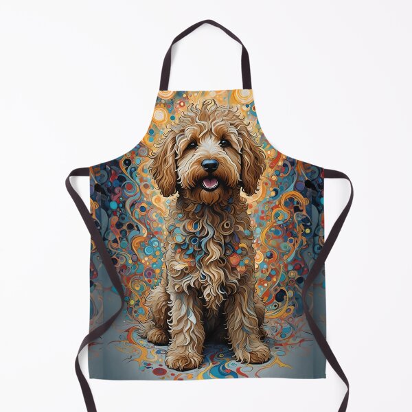 Item preview, Cute Illustration of a Labradoodle Doodle designed and sold by vanYperen.