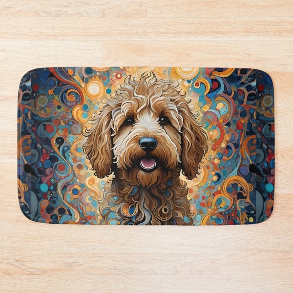 Item preview, Cute Illustration of a Labradoodle Doodle designed and sold by vanYperen.