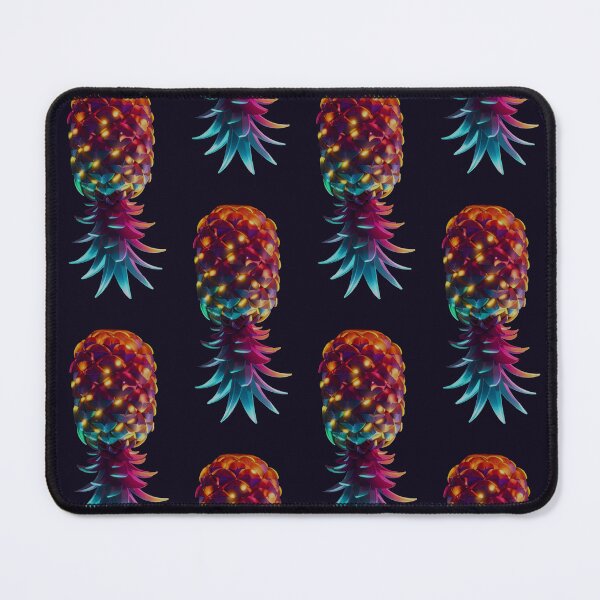 Item preview, Upside Down Green & Orange Colorful Glowing Pineapple Pattern | IYKYK Lifestyle designed and sold by JLEmporium.
