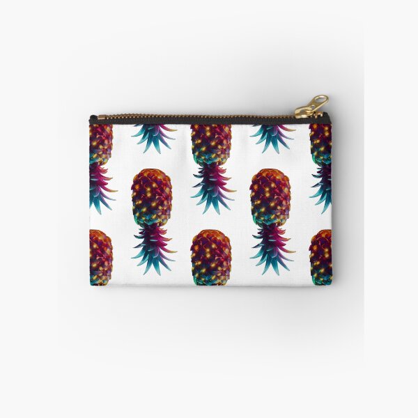 Item preview, Upside Down Green & Orange Colorful Glowing Pineapple Pattern | IYKYK Lifestyle designed and sold by JLEmporium.