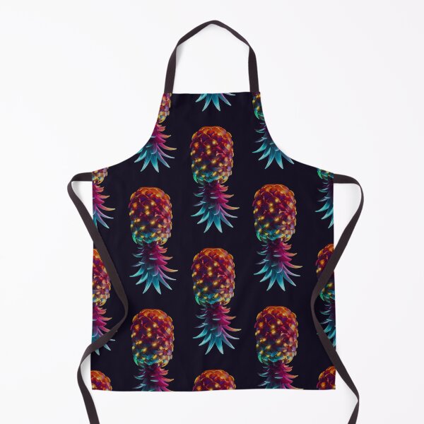 Item preview, Upside Down Green & Orange Colorful Glowing Pineapple Pattern | IYKYK Lifestyle designed and sold by JLEmporium.
