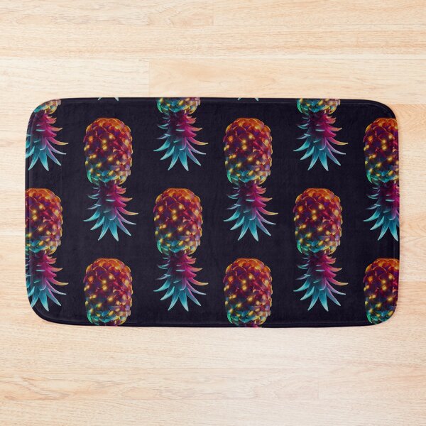 Item preview, Upside Down Green & Orange Colorful Glowing Pineapple Pattern | IYKYK Lifestyle designed and sold by JLEmporium.