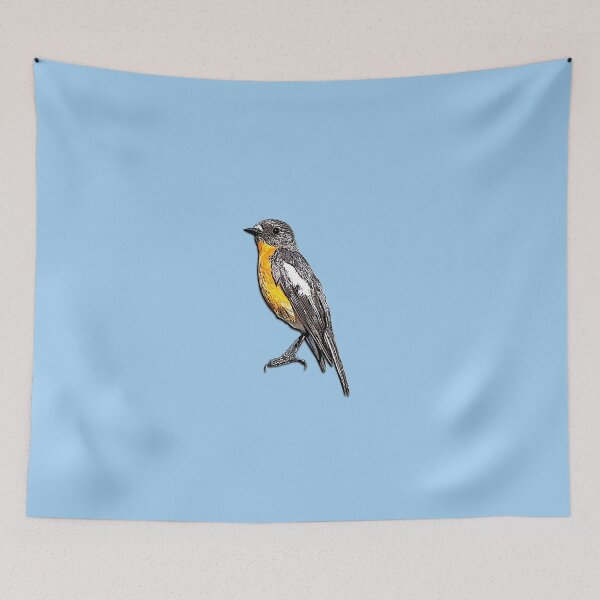 Item preview, Flame Robin Black Alternate Design designed and sold by designsasstultd.