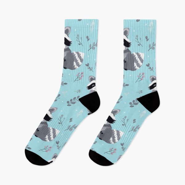 Item preview, Raccoon seamless pattern pastel background for pet blanket. designed and sold by Whiteblueshop.