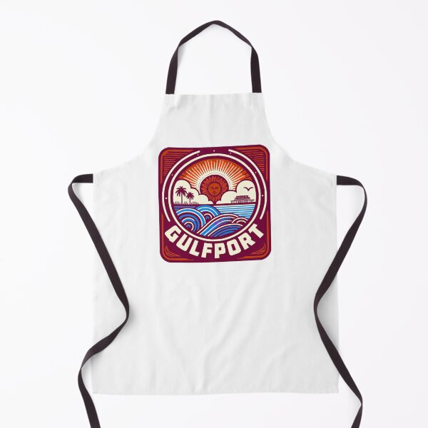 Item preview, Gulfport Mississippi Groovy Beach Sunset MS designed and sold by DESTINATIONS DECAL DOS.