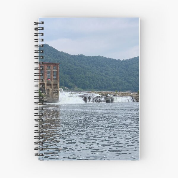 Item preview, Retired Hydroelectric Plant at Kanawha Falls designed and sold by TabethaMorgan.