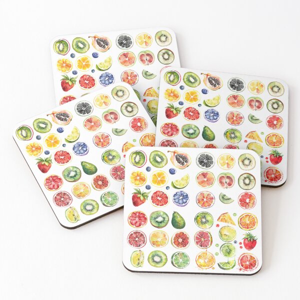 Item preview, Colourful Fruits collection - SweetArt designed and sold by fluidwatercolor.