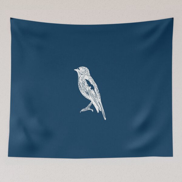 Item preview, Flame Robin White Design designed and sold by designsasstultd.