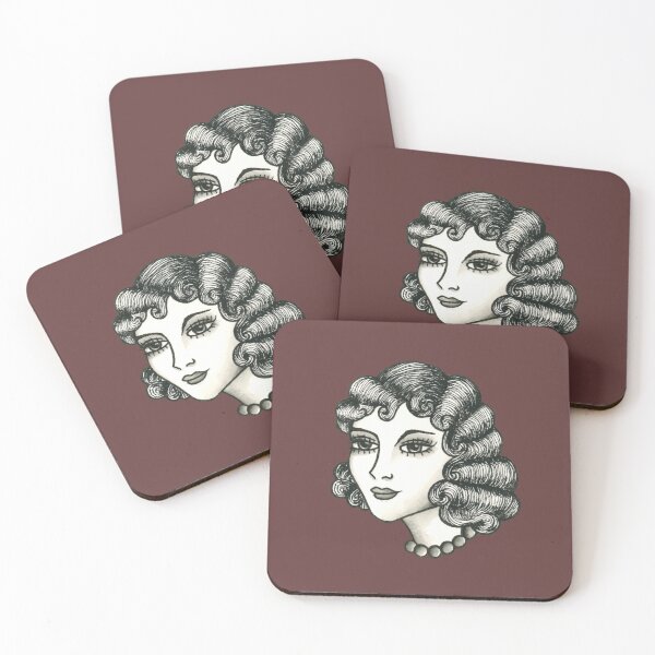 Item preview, Ole Hanson Vintage Lady Head designed and sold by Cabot of Curiosities.
