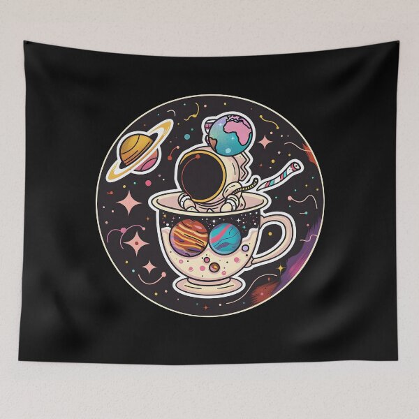 Item preview, Spaceman Coffee Cup designed and sold by Dpixelgalaxy.