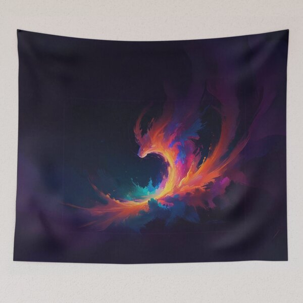 Item preview, Mother Nature's  Wisdom Abstract Art designed and sold by Obsidian Ink by Wilshire.