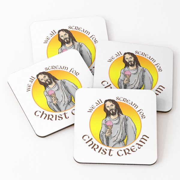 Item preview, We All Scream For Christ Cream designed and sold by joshpincus.